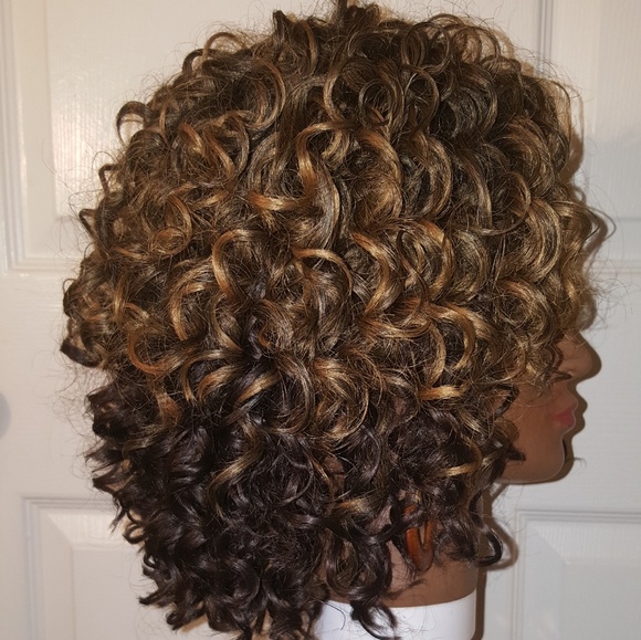 New Hand-made Presto Curl Crochet Wig #Ombre 27/4 - Picture 5 of 6
